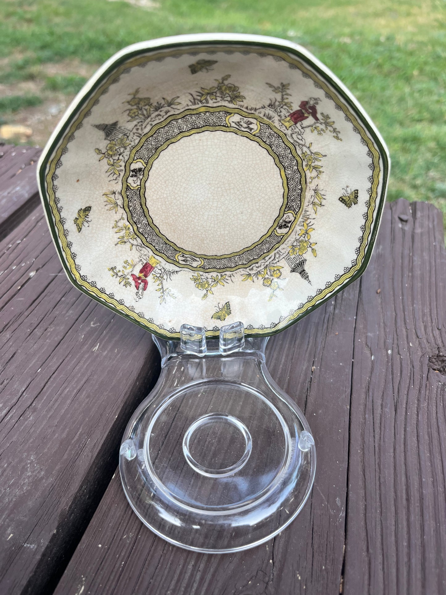 🕯️ Vintage Royal Doulton Teacup Candle – Mahogany Coconut – 6+ oz
