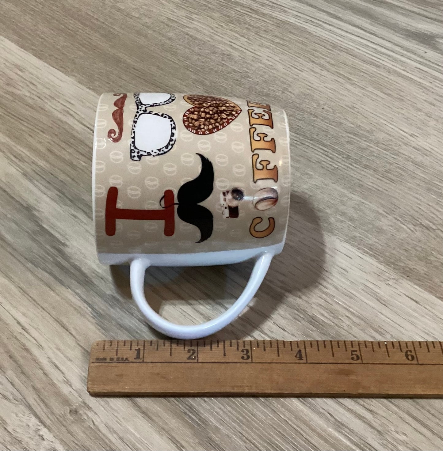 I ❤️ Coffee Repurposed Mug Candle – Midnight Bourbon | 11oz+ Premium Wax